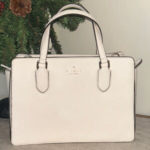 Kate Spade New York Laurel Way Reese Satchel saffiano leather